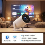 NovyCast – Smart Mini Projector with Bluetooth and WiFi (2026 Model)