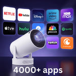 NovyCast Pro – Smart Mini Projector with Bluetooth and WiFi (2026 Model)