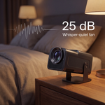 NovyCast Ultra – Smart Mini Projector with Bluetooth and WiFi (2026 Model)